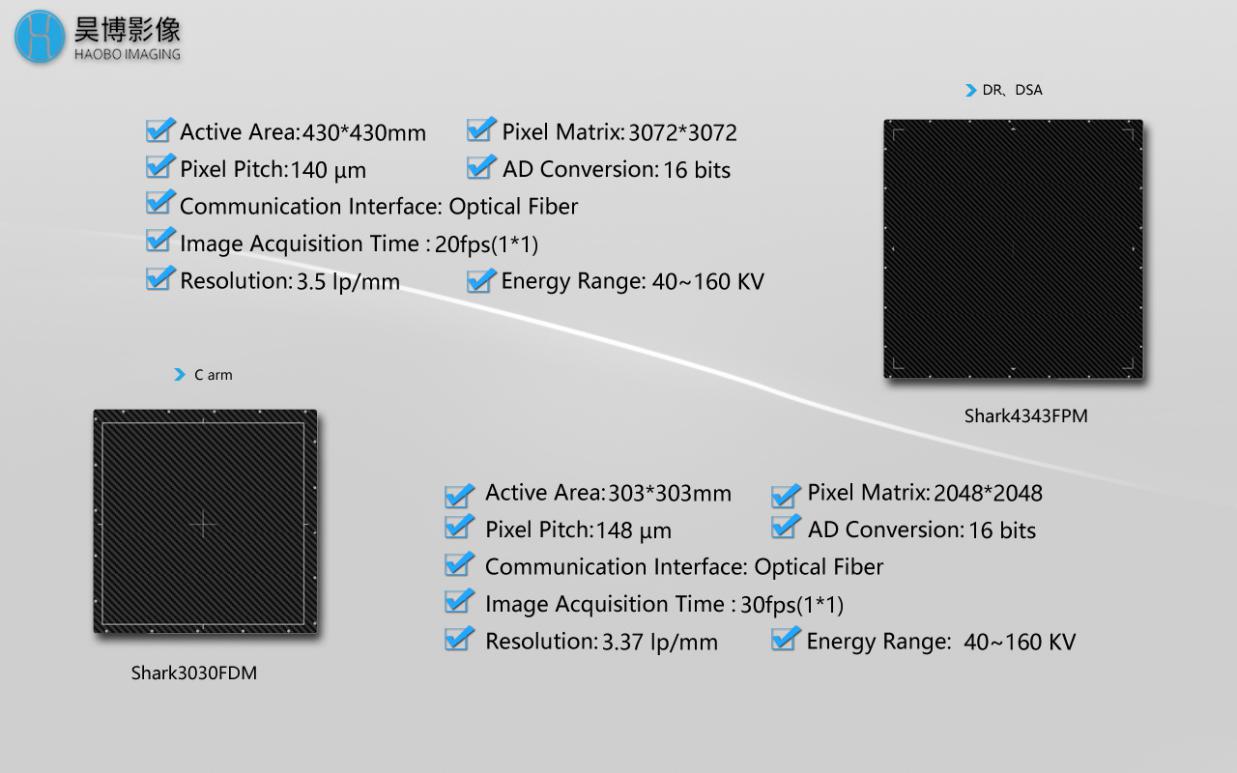 Medicinski DSA X-ray Flat Panel Detektor za digitalnu subtrakcionu angiografiju4