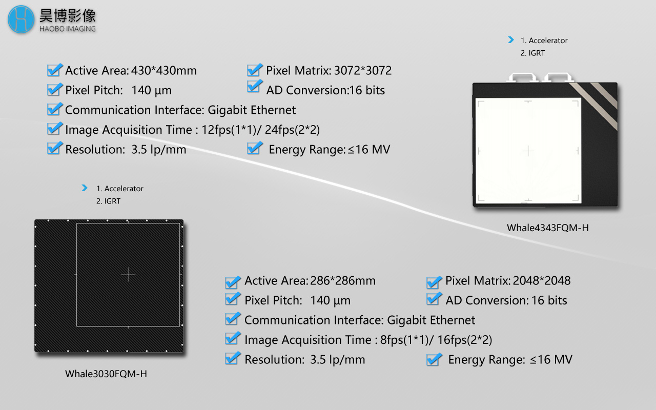 ʻO ka lāʻau lapaʻau IGRT X-ray flat panel detector for tumor radiotherapy localization (2)