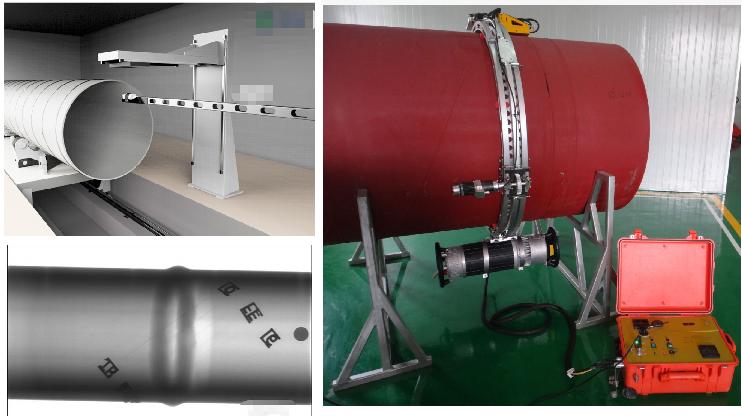 X-ray Flat Panel Detector for Nondestructive Testing of Industrial Pipe Welds