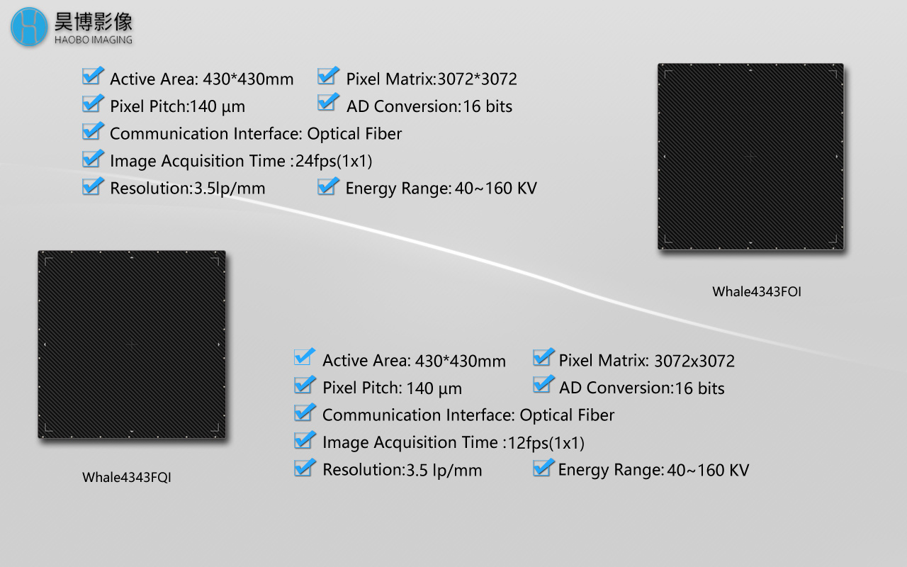 X-ray Flat Panel Detektè pou Endistriyèl Ct2