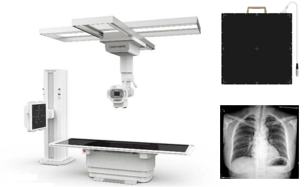 X-ray flat panel detector for medical routine DR.